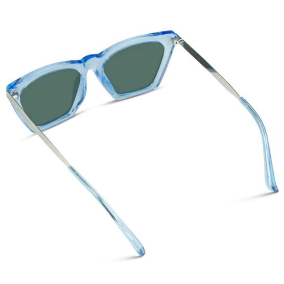 WMP EYEWEAR SUNGLASSES Sophia | Polarized × Crystal Arctic Blue / Mirror Pink - Picture 3 of 6